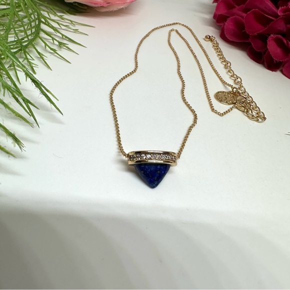 NEW⚜️ Lapis Lazuli Drop Pendant Necklace - Picture 11 of 11
